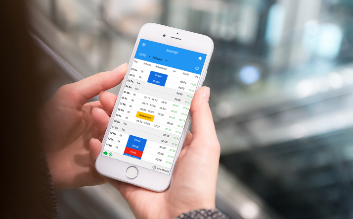 Arbeitszeiten unterwegs und im Homeoffice erfassen